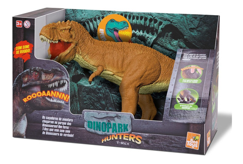 Dinopark Jurassic Dinossauro Hunters T-rex Bee Toys World