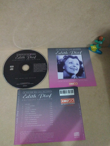 Cd Lo Mejor De Los Mejores Edith Piaf Centenari Collection 