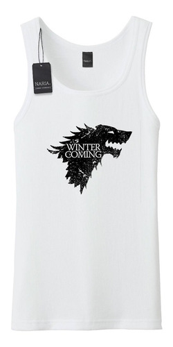Musculosa Hombre Game Of Thrones Dibujo Art Logo  - Psgt1
