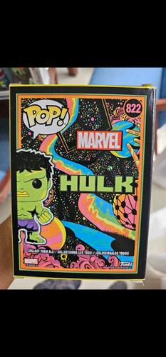 Funko Hulk Blacklight Marvel (Usado)
