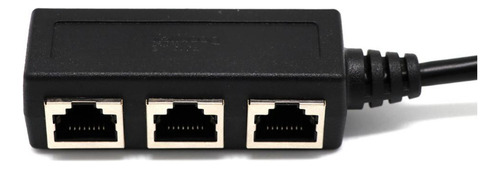 Rj45 1 A 3 Cable De Adaptador Del Extensor Del Divisor Del