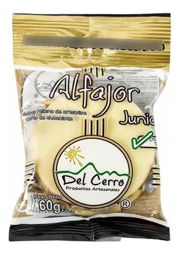 Alfajor Blanco Del Cerro Junior 60 Gr - G - g a $52