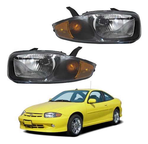 Par De Faros  Chevrolet Cavalier 2003 2004 2005 Nuevos