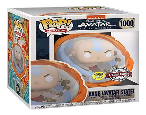 Avatar: The Last Airbender - Aang Avatar State Glow Us Exclu