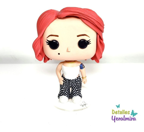 Funko Pop Personalizado Masa Flexible Hecho A Mano 