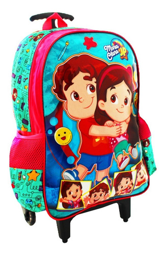 Imagem 3 de 6 de Mochila Rodinhas Maria Clara & Jp Youtubers Clio Infantil