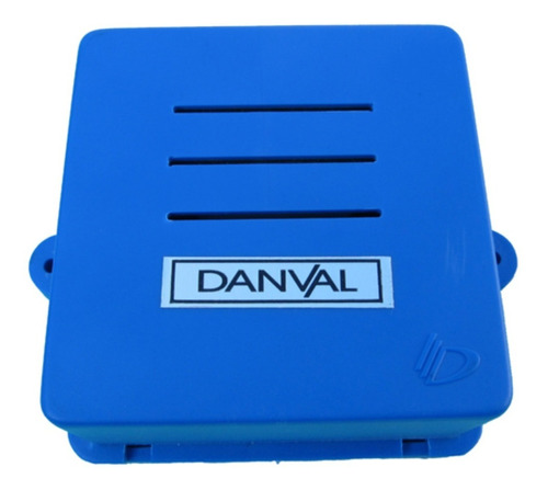 Campainha Cigarra Industrial Alto Volume Pvc Bivolt Danval Cor Azul 110V/220V