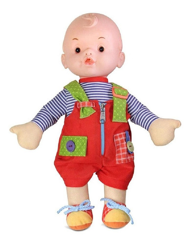 Brinquedo Boneco Baby Titi Ensina Vestir Da Estrela Com App