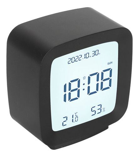 Reloj Digital Con Alarma Multifuncional De Temperatura Y Hum