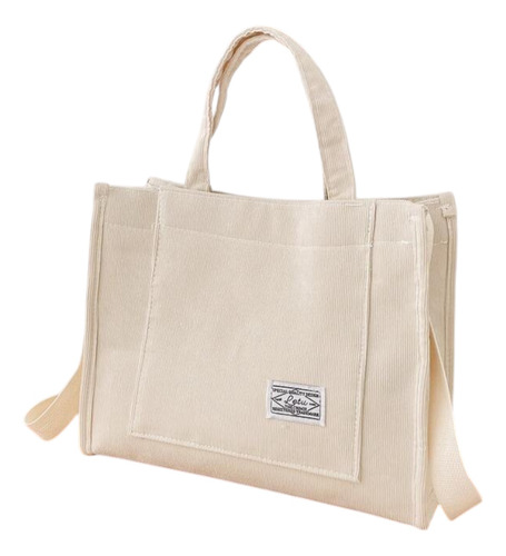 Tote Bags Cartera Reutilizable De Corderoy