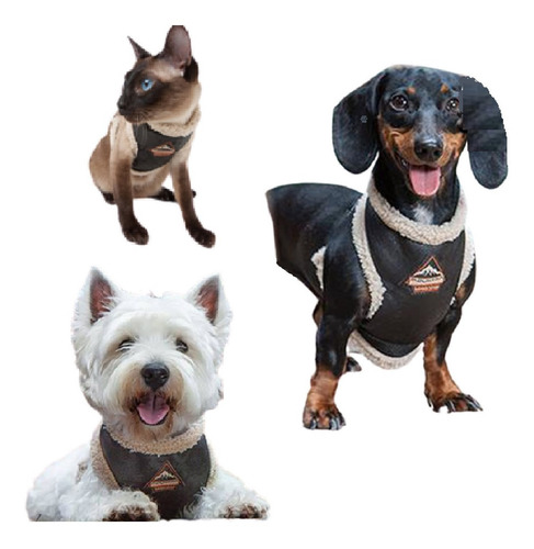 Pretal Arnes Para Perros Eco Cuero Jaguer Rock