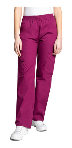 Pantalón Mujer Scorpi Basics -burdeo- Uniformes Clínicos