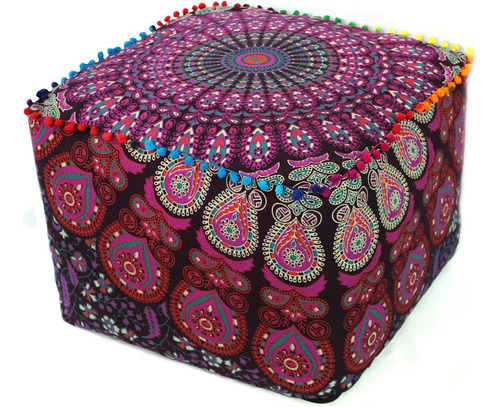 Funda De Puf Tradicional De Retazos Craft Kala