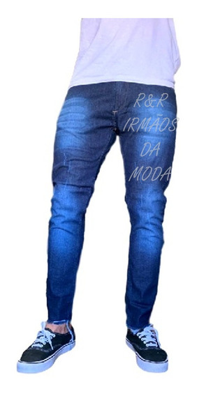 calça capri jeans masculina