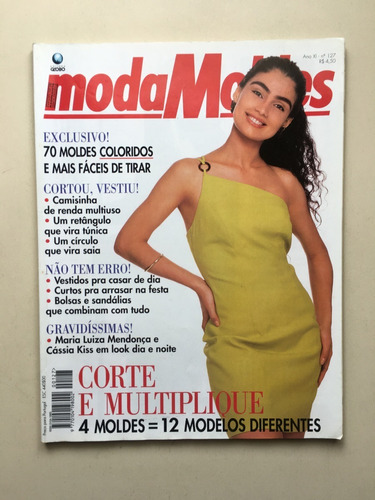 Revista Moda Moldes 127 Vestidos Blusas Calça Bolsas J843