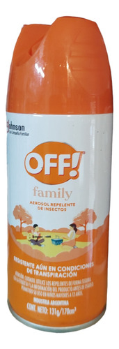 Off Family Aerosol Repelente Para Mosquitos 131g Candos