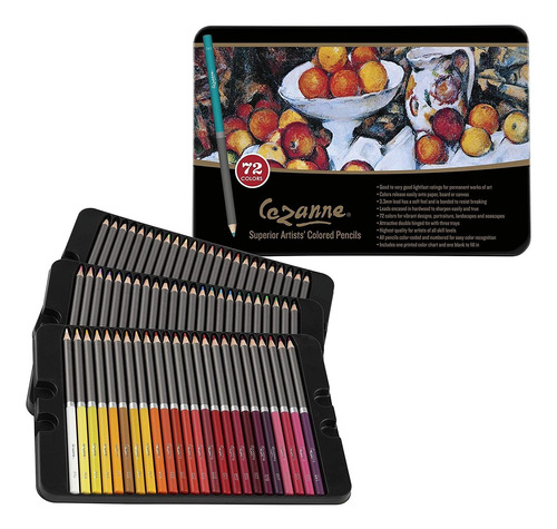 Juego De Lápices De Colores Cezanne Para Adultos, Jueg...