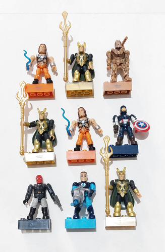 Marvel Megabloks Con Accesorios A Elegir /precio Por Pieza 