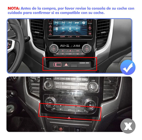 Estéreo Android For Mitsubishi L200 2016-2020 A/c Auto Gps