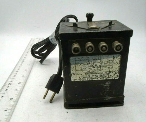 Lionel Transformer Type W 75 Watts 115 V Vintage Free Sh Aac