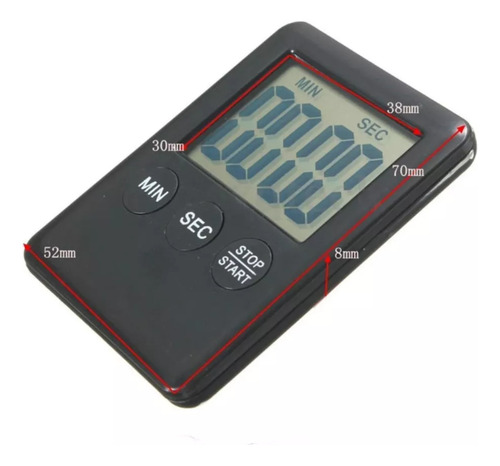 Cronómetro Digital Para Cocina/gimnasio