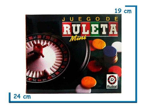 Juego De Mesa - Ruleta Mini - Ruibal - Magic4ever