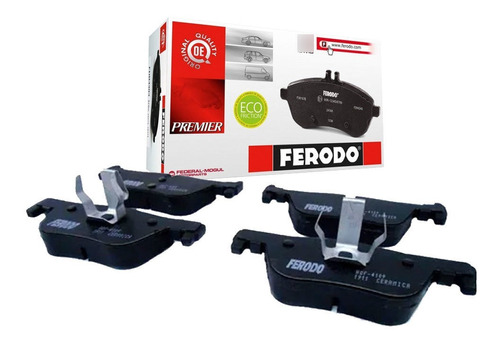 Pastilha Cerâmica Freio Traseiro Bmw 116 118 316 318 Ferodo