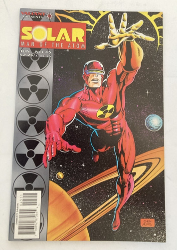 Comic Valiant: Solar Man Of The Atom #45. Direct Edition