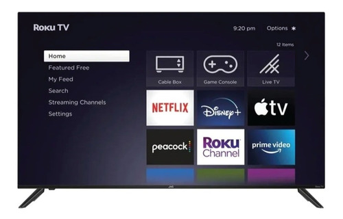 Smart Tv Jvc 55 Pulgadas Pantalla Led 4k Uhd Roku Tv