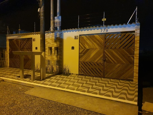 Imagem 15 de 15 de Casa Com Piscina Na Praia À 1.350 Metros Do Mar, No Balneário Tupy, Em Itanhaém, Com Churrasqueira E Lavandaria