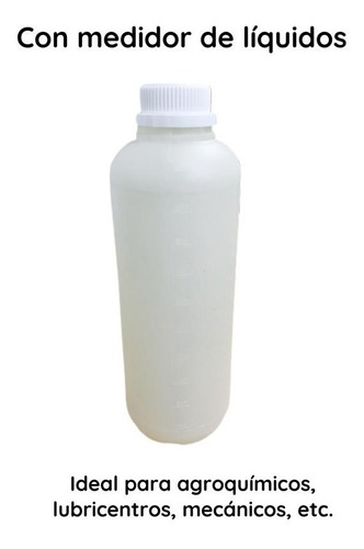 Imagen 4 de 9 de Envases Plasticos 1 Litro Pead Reciclado X 120 Un