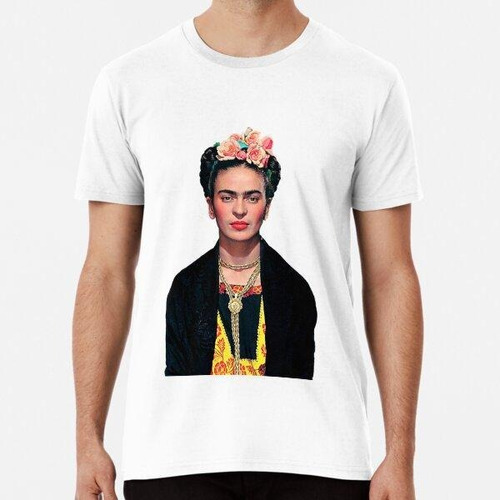 Remera Frida Kahlo, Foto Color, Clásica Algodon Premium