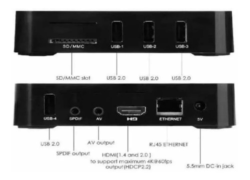 Aparelho Tv Box Transforme A Sua Tv Em Smart C/ Android