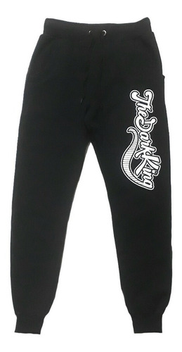 Joggings Estampado Con Puño Algodón Rustico The Dark King 