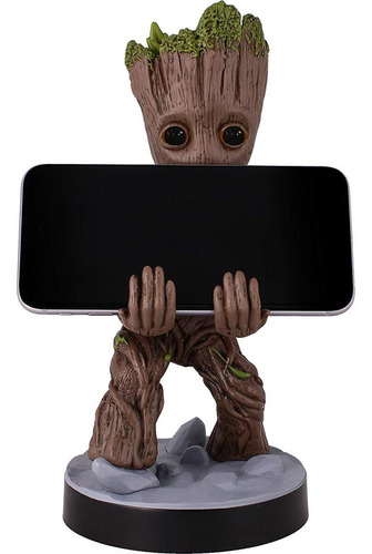 Soporte Groot Infantil Cable Guys - Marvel 21.5 Cm