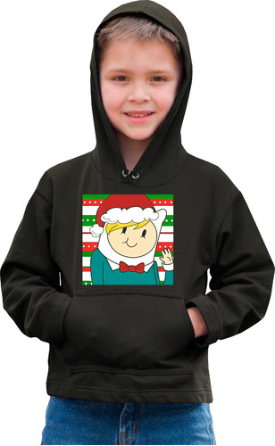 Sudadera Infantil Navideña De Fionna De Hora De Aventura