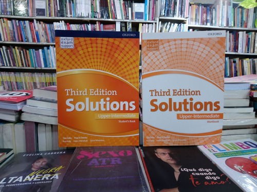 Solutions Upper-intermediate  Book + Workbook Third Edition