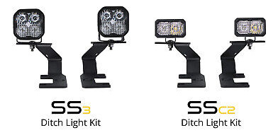 Ss3 Led Ditch Light Kit For 2015-2021 Gmc Canyon, Pro Wh Vvc