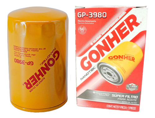 Filtro Aceite Gonher Chevrolet K3500 5.7l 1994