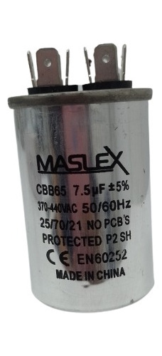 Capacitor De Marcha 7.5 Mdf 370/440v Tienda Chacaito