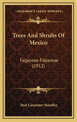 Libro Trees And Shrubs Of Mexico: Fagaceae-fabaceae (1912...