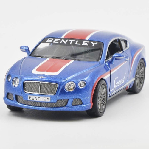 Bentley Continental 2012 Gt Speed Azul 1:38