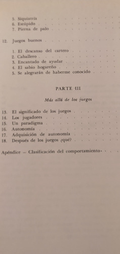 Juegos En Que Participamos - Eric Berne (usado