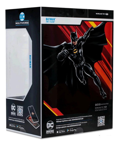 Mega Figure Batman (multiverse) The Flash Mcfarlane Dc 2230