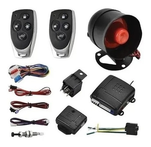 Alarma Auto Sistema Robos Seguridad 2 Mando / Ipsol