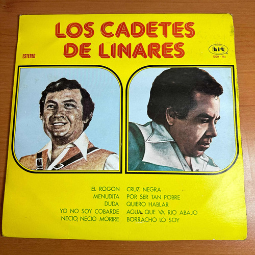 Disco Lp Los Cadetes De Linares