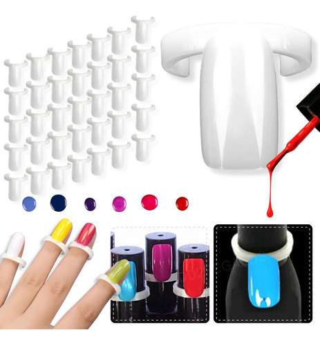 Uñeros X50 Individuales Muestrarios Señaladores De Esmaltes