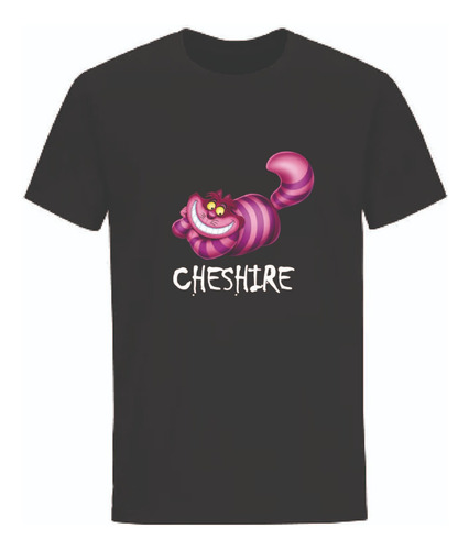 Polera Gato Cheshire, Gato Sonriente Alice In Wonderland