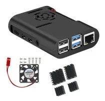Comprar Caja Para Raspberry Pi 4 B Con Ventilador Y Disipadores