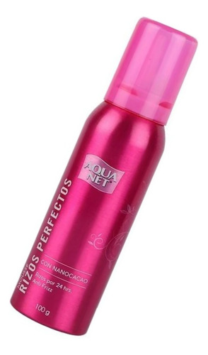 6 Pzas Mousse Aqua Net Rizos Perfectos 100 G